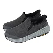 Skechers 健走鞋 Go Walk Stability 2 Slip-Ins 男鞋 灰 217000CCBK 26cm CHARCOAL/BLACK