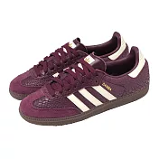 adidas 愛迪達 休閒鞋 Samba OG W 女鞋 紫紅 皮革 復古 德訓鞋 三葉草 IH3979