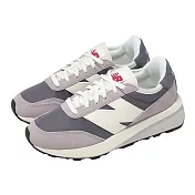 New Balance NB 休閒鞋 370 男鞋 女鞋 紫 復古 麂皮 U370644-D 23cm PURPLE/WHITE