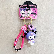 三麗鷗四大明星酷萌萌系列甜蜜小物鑰匙扣配件掛件/紫色/YSK02274