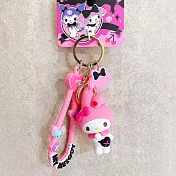 三麗鷗四大明星酷萌萌系列甜蜜小物鑰匙扣配件掛件/粉色/YSK02274