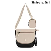 Sherpani RFID 防潑水多功能郵差包 (25II) Milli 3L｜卡其/Con Leche