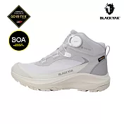 BLACKYAK 女 URBAN HIKING D GTX輕量中筒防水登山鞋 23.5cm 淺灰米