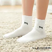 【Leader X】極致保暖羊羔絨保暖襪 一雙入 (五色任選)  白色