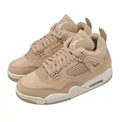 Nike 休閒鞋 Wmns Air Jordan 4 Retro 女鞋 男鞋 奶茶色 AJ4 HV0823-200