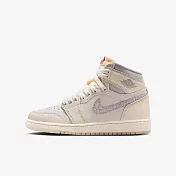 NIKE AIR JORDAN 1 RETRO HIGH OG GS 中大童 女籃球鞋 IH4281100 US4.5 米白色