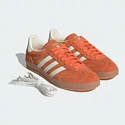 adidas 愛迪達 休閒鞋 Gazelle Indoor 男鞋 女鞋 橘 德訓鞋 麂皮 復古 愛迪達 22.5cm ORANGE/WHITE