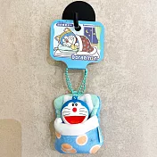 三麗鷗四大明星系列哆啦A夢睡袋甜蜜小物鑰匙扣配件掛件/藍色/YSKDR045