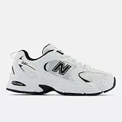 New Balance [MR530EWB] 男女 休閒鞋 D楦 經典 530 復古 老爹鞋 穿搭 舒適 紐巴倫 白黑
