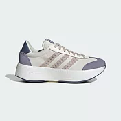 Adidas City Rnr W [JR8026] 女 運動休閒鞋 麂皮 復古 舒適 米 紫 粉紅