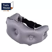 【Truly House】戶外米克椅靠枕 充氣腰枕 TPU充氣枕 戶外旅行腰枕 靠枕 米克椅 露營椅靠枕(兩色任選) 灰色