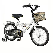 Wisdom Style 台灣製 16吋越野兒童腳踏車 白