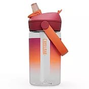 【美國 CamelBak】400ml Flip Straw 兒童吸管運動水瓶RENEW 無 火焰發射