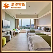 (電子票) 桃園【渴望會館】朝露四人客房一泊一食 (含四客早餐) (MO26)【受託代銷】