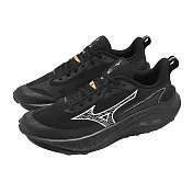 Mizuno 美津濃 防水越野跑鞋 Neo Lumina GTX 女鞋 黑 機能 抓地 戶外 J1GK2659-22 23cm BLACK/SILVER