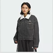 ADIDAS FEMME DENIM PAD 女 羽絨外套 KB5449 M 黑色