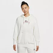 NIKE AS W NSW FLC OS PO HD CNY 女 連帽上衣 IQ3826133 L 白色