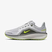 Nike 耐吉 Air Winflo 11 GTX [FQ1358-005] 男 慢跑鞋 防水 跑鞋 路跑 灰 綠 24.5cm 灰/綠