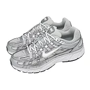 Nike 休閒鞋 Wmns P-6000 女鞋 灰 白 復古 緩震 運動鞋  IO3496-001 23cm GREY/WHITE