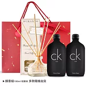 Calvin Klein CK 淡香水200ml雙入組(贈擴香100ml+禮袋)-國際航空版