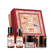 【HBN官方】早C晚A水乳雙霜亮白馬年限定禮盒組 (特證版發光水+雙A乳+超A晚霜+原白霜)
