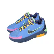 Nike 籃球鞋 LeBron Witness 9 IX SE GS 大童 女鞋 藍 IQ0825-400 23cm BLUE/YELLOW