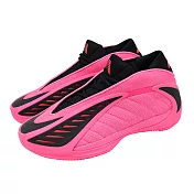 adidas 愛迪達 籃球鞋 Anthony Edwards 2 男鞋 粉紅 黑 緩震 回彈 AE2 KJ2363 25cm PINK/BLACK