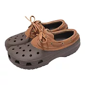 Crocs 洞洞鞋 Classic Islander Clog 男鞋 棕 元寶克駱格 卡駱馳 2120222LE 25cm COFFEE/COGNAC
