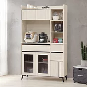 Homelike 喜家居4尺高收納餐櫃(2542)