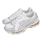 Asics 亞瑟士 休閒鞋 GEL-Kayano 12.1 男鞋 女鞋 白 銀 支撐 復古跑鞋 1203A996100 24cm WHITE/PURE SILVER