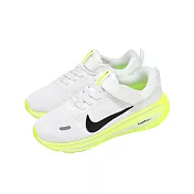Nike 慢跑鞋 Stellar Ride PSV 中童 小朋友 白 黃 魔鬼氈 運動鞋 HQ3267-103 20cm WHITE/YELLOW