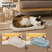 ELECOM 寵物電暖墊 長型-藍色