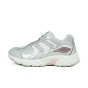 Fila 斐樂 5-J308Z-855 [5-J308Z-855] 女 復古鞋 慢跑運動鞋 舒適 透氣 銀 粉紅 23cm 銀/粉紅