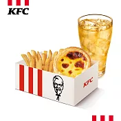 (電子票) 肯德基 脆薯蛋撻綠茶 喜客券【受託代銷】