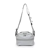 CIE｜日系戶外休閒機能防潑水輕量迷你尼龍側背包 淺灰色