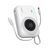 HANG HW35W 22.5W 固態防爆行動電源 Qi2磁吸充電 Wh標示 3C認證 20000mAh 自帶線 白色