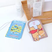 迪士尼雙層造型香氛片 -小熊維尼照鏡子