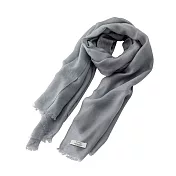 St. KARA尼泊爾手工100%喀什米爾羊絨圍巾/ 高級灰