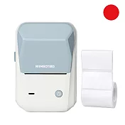 《精臣 NIIMBOT》B1 天青色｜台灣公司貨 ✦ 附白色貼紙｜標籤打印機 學生姓名貼 居家收納