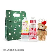L’OCCITANE 歐舒丹 經典護手霜30MLX2禮袋組-聖誕交換禮物-多款任選 玫瑰+桂花