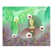 【玲廊滿藝】獅子小英-天使愛你喔!17x20cm