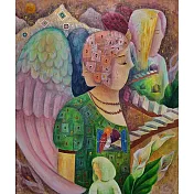 【玲廊滿藝】獅子小英-走進你的心60.5x72.5cm