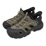 Skechers 戶外涼鞋 Fairport 男鞋 綠 黑 輕量 緩衝 護趾 涼拖鞋 205475OLBK 25cm OLIVE/BLACK