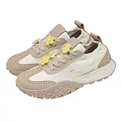 Fila 休閒鞋 Primavera 女鞋 白 米 芭蕾風 厚底 5C344A771 23.5cm BEIGE/IVORY
