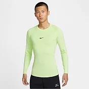 NIKE AS M NP DF TIGHT TOP LS 男 長袖上衣 FB7920360 2XL 黃色