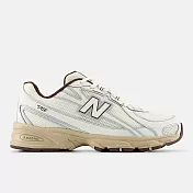 New Balance 紐巴倫 740 [U7401Q2] 男 運動休閒鞋 復古跑鞋 緩震 舒適 米白 杏棕 26.5cm 白/棕