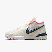 Nike 耐吉 LBJ NXXT Genisus QS EP [IB1271-100] 男 籃球鞋 運動鞋 穩定 米粉藍 26cm 米/藍