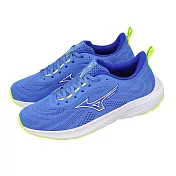 Mizuno 美津濃 慢跑鞋 Enerzy Runnerz 2 女鞋 藍 黃 緩衝 運動鞋 K1GA2511-71 23.5cm BLUE/YELLOW