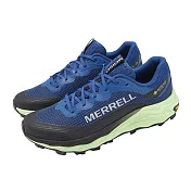 Merrell 越野跑鞋 Agility Peak 6 GTX 男鞋 藍 黑 防水 黃金大底 ML00005009 25.5cm MARIANA