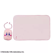 日本丸真 星之卡比 角色主題毛毯(附造型收納袋) 卡比